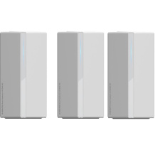 Wi-Fi mesh sistēma ar AX3000 ātrdarbību, divu joslu 2.4/5 GHz savienojumu un 3 maršrutētājiem/pastiprinātājiem Mesh System AX3000 NE DVB4486GL Xiaomi