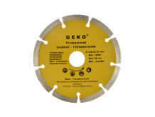 Dimanta disks ar segmentētu malu, 125x8x22 mm, G00251, GEKO Profi
