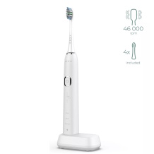 Ultraheliline elektriline hambahari 46000p/min 9 stsenaariumi 3D touch juhtmevaba laadimine kuni 40 päeva IPX7 valge ADB0003 Aeno