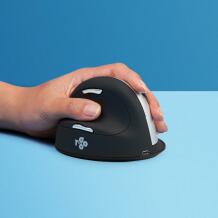 R-Go Tools Ergonomiline hiir R-Go HE Break RGOHELELAWL, 2400 DPI, 5 nuppu, Bluetooth, aku, must