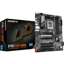 Gigabyte Motininė B760 DS3H GEN5, LGA 1700, 8+2+1 fazių VRM, iki 5600MHz DDR5, 2xPCIe 4.0 M.2, 1GbE LAN, USB 3.2 Gen 2x2