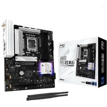 Asrock Emaplaat B860 PRO RS WIFI 10+1+1 toitefaasi, 4 x DDR5 DIMM, 1 x PCIe 5.0 x16, 1 x HDMI, 1 x DisplayPort, 2.5 Gb/s LAN