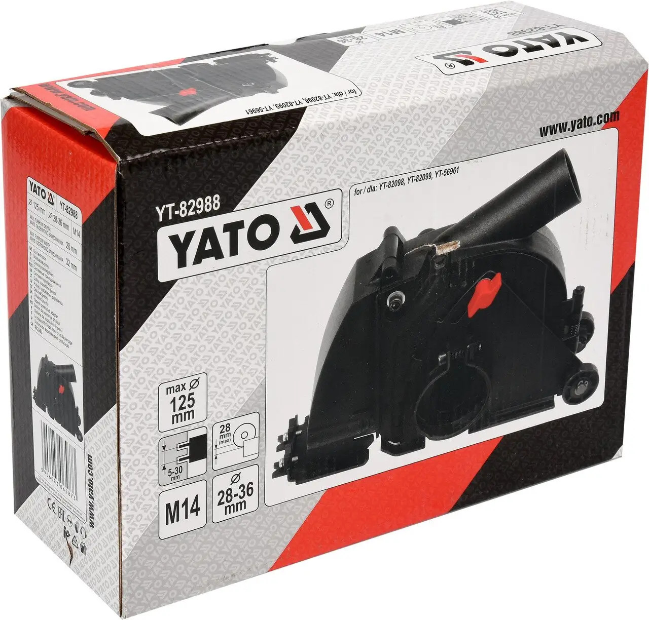 Противопылная защита для резки YT-82988 YATO