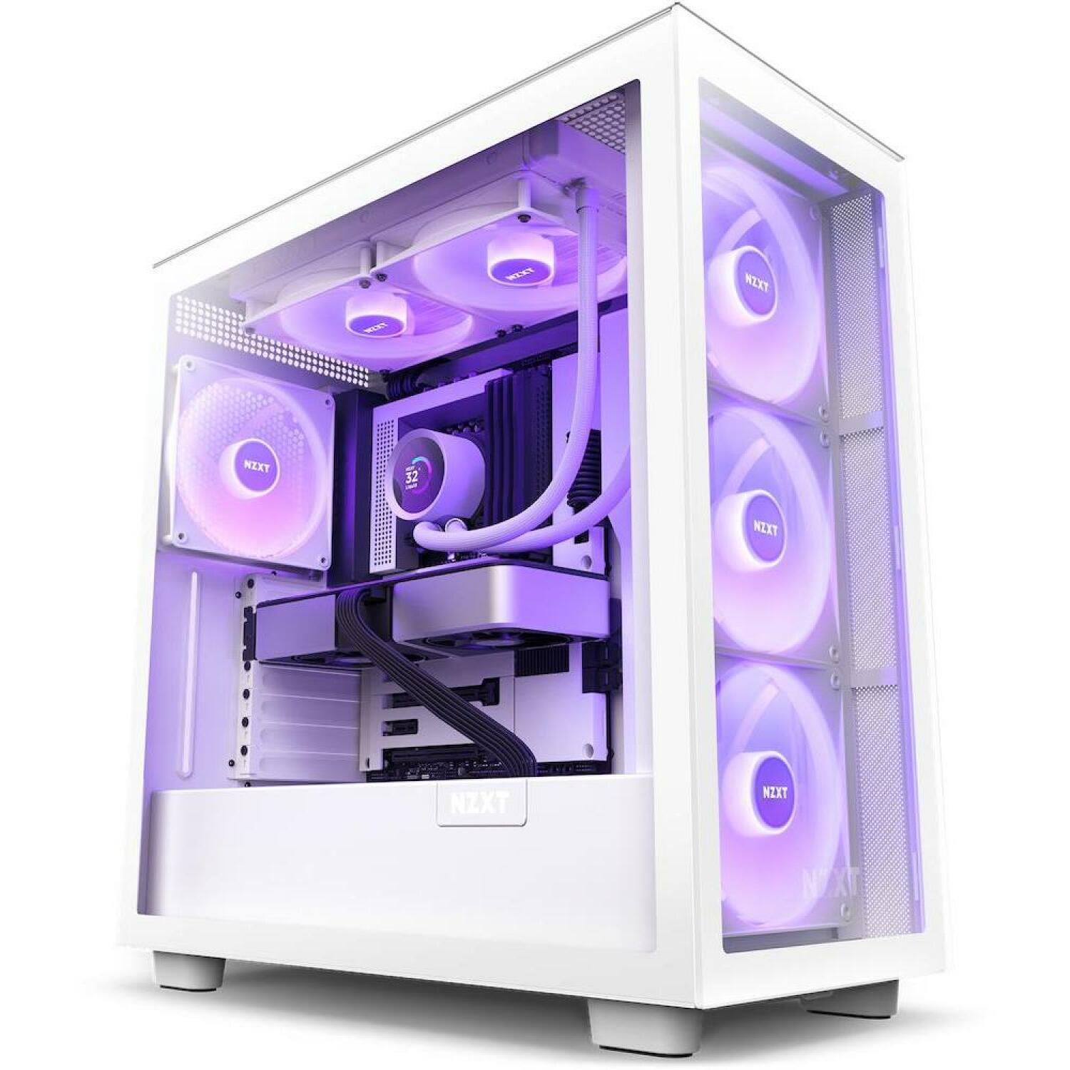 Nzxt CPU Aušintuvas Kraken 280 RGB RL-KR280-W1, 280mm, 2