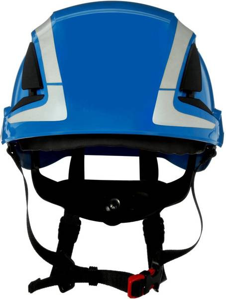 Aizsargķivere SecureFit ar ventilāciju atstarojoša, zila X5003V-CE X5003V 3M