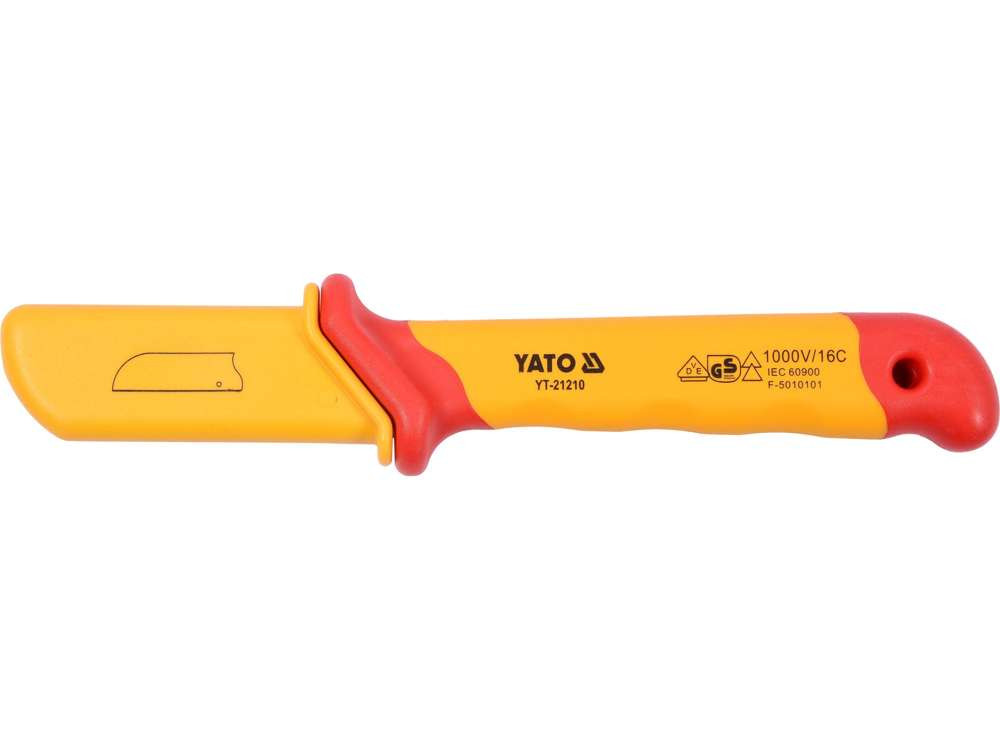 Нож для снятия изоляции диэлектрический VDE YT-21210 YATO