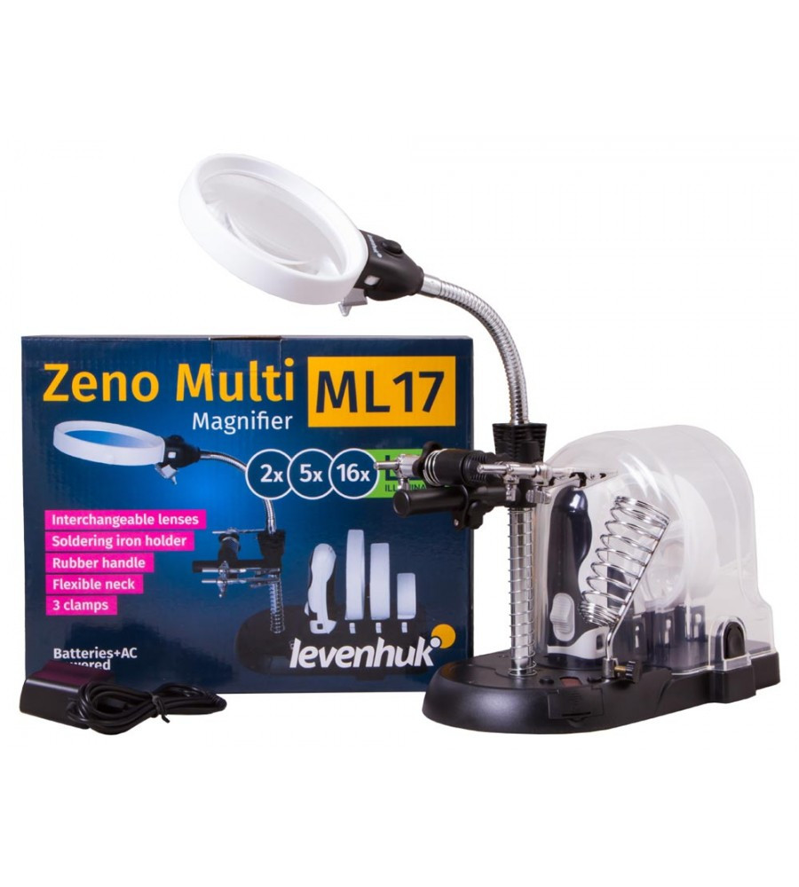 Statiiv suurendusklaasiga Zeno Multi ML17 L72608 LEVENHUK