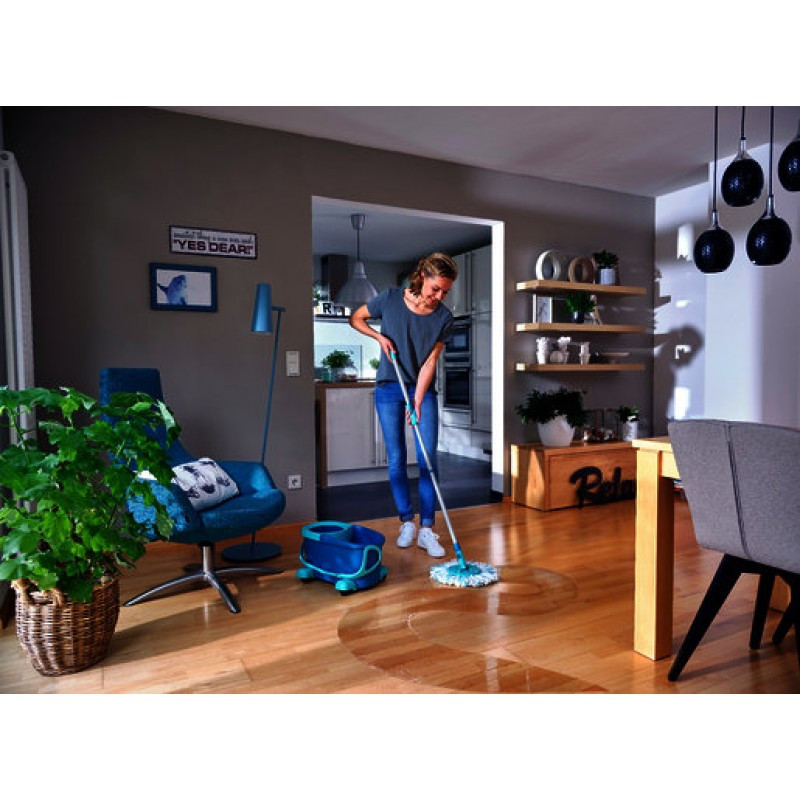 Põrandapuhastuskomplekt Clean Twist Disc Mop Ergo Mobile 1052102 LEIFHEIT