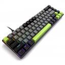 Media-Tech Mehāniskā tastatūra 60% RED CORE MX60 MT1260, 68 taustiņi, USB-C, 25 taustiņu anti-ghosting, RGB apgaismojums