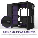 Nzxt Корпус H9 Flow CM-H92FB-01, 3x140мм передние вентиляторы, 1x120мм задний вентилятор, поддержка радиатора 420мм