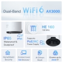 AX3000 Lauko WiFi 6 Mesh įrenginys | Deco X50-Outdoor | 802.11ax | 10/100/1000 Mbit/s | 2 Ethernet LAN prievadai