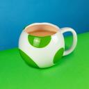 Paladone Yoshi olas formas krūze PP4911NN, 650ml, 510g, Zaļa/balta, oficiāli licencēts Nintendo produkts