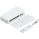 Ubiquiti UniFi Flex 2.5G PoE управляемый L2 USW-Flex-2.5G-8-PoE, 8x2.5G RJ-45, 1x10G SFP+, 30 Gbit/s, 196 W PoE