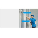 Ezviz C8PF CS-C8PF-2MP-W1 Lauko Dvigubo Objektyvo IP65 2MP 2K I&scaron;mani Pasukama 360&deg; Kamera MicroSD / Naktinis Matymas Balta