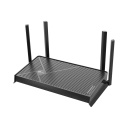 TP-Link Archer BE3600 belaidis mar&scaron;rutizatorius Wi-Fi 7 Dual-Band iki 3.6 Gbps EasyMesh HomeShield 4&times; antenos 2&times; 2.5 Gbps 3&times; 1 Gbps LAN USB 3.0 Juoda