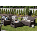 Garden furniture set Corfu Set brown 29197361599 KETER