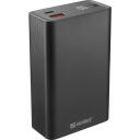 Sandberg Портативный аккумулятор 20000 PD65W 420-95, 20000 мАч, 65 Вт, 2 USB порта, черный, быстрая зарядка