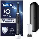 Oral-B Elektriskā zobu birste iO5 Matt Black, 1 uzgalis, 5 režīmi, 48000 apgr./min, akumulators, ceļojumu futrālis