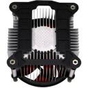 Xilence CPU Охладитель XC232, 92mm, 2500RPM, 110W TDP, FDB, 1 вентилятор, черный/красный