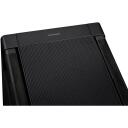 Asus Kaste PROART PA602 WOOD TG PWM BLACK, 2x200mm priek&scaron;ējie ventilatori, 1x140mm aizmugurējais ventilators, 8x2.5" disku vietas