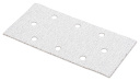 Sandpaper rectangular 93x187mm - G80 - 5 pcs, KREATOR, KRT201555, Grit size: 80, Holes: 8