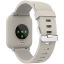 Nutikell t&auml;iskosketusekraani Bluetooth &uuml;henduse ja multisport režiimidega Easy SW-54 Beež CNS-SW54WB CANYON