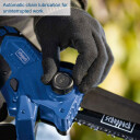 Мини-арбористская цепная пила BC-PS150-X, 150 мм, 20В, SCHEPPACH, 5910310900, Вес: 3.5 кг, Вес с упаковкой: 4.5 кг, Размеры: 23 x 23 x 44 см, Двигатель: бесщеточный, Скорость цепи: 6.8 м/с