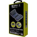 Sandberg P&auml;ikese 6-paneel Powerbank 20000 420-73, 20000 mAh, Liitium-pol&uuml;meer, IPX4, 7.5 W, 3 seadet