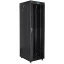 Lanberg paigalduskapid 19 42U 600x800 FF01-6842-12BL, 105kg, 60cm, 209.75cm, 80cm, must, metall, karastatud klaas, lukuga