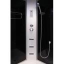 Baltic Aqua Du&scaron;as kabīne RENNE-D 9122549, 900mm, 900mm, 2150mm, pusapaļa, hidromasāža