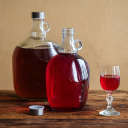 Dama demijohn 1.5 L BROWIN 640004, su 43 mm metaliniu užsukamu dangteliu ir rankena