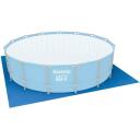 Bestway Baseina dibena aizsardzība 7354551, 48.8cm, zila, PE100, izmērs 4.88x4.88m, piemērots baseiniem 457cm