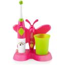 ETA | Toothbrush with water cup and holder | Sonetic  ETA129490070 | Battery operated | For kids | Number of brush heads included 2 | Number of teeth brushing modes 2 | Pink