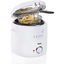 Tristar Friteer FR-6941, 1000 W, 1.5 L, valge, libisemiskindlad jalad, eemaldatav kaas filtriga