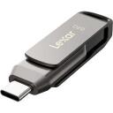 Lexar | 2-in-1 Flash Drive up to 130MB/s read | JumpDrive Dual Drive D400 | 64 GB | USB Type-C/Type-A | Grey