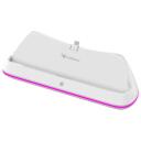 Subsonic Lādētājs SA5708_2410, 2x USB Type-C, balta, LED RGB, uzlādes indikators, dro&scaron;s savienojums