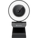 Sandberg Streamer USB vaizdo kamera Pro Elite 134-39, 2560x1440, 60fps, USB 2.0, 2m, juoda, automatinis fokusavimas