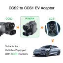EV Charge CCS Combo 2 į CCS Combo 1 DC adapteris, 250A didelės galios 150kW nuolatinės srovės keitiklis