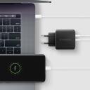 Axagon sieninis įkroviklis ACU-PQ45 45W, 2xUSB-A, 1xUSB-C, 100-240V, QC4+, PD3.0, juodas, energijos apsauga