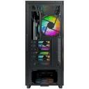 Montech Korpus X5 (B), Midi Tower, 1xUSB 3.0, 3x140mm esiventilaatorit, 1x120mm tagumine ventilaator, RGB