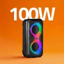 Manta Karaoke skaļrunis SPK0401B100, 100 W, Bluetooth, X-BASS, 10 h atskaņo&scaron;anas laiks, iebūvēts akumulators