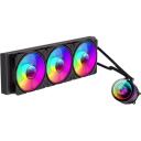 Gamemax protsessori vedelikjahutus ICEBURG 360 INFINITY BK, 1.125kg, 2.575kg, 300W TDP, 32 dBA, 800-2000 rpm, 120mm ventilaator