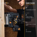 Bezvadu 18 V kombinēts skavotājs-skrūvgrieznis bez akumulatora un lādētāja Combi-tacker 7063094 Batavia