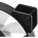 Fractal Design Prisma AL-18 ARGB PWM FD-FAN-PRI-AL18-PWM, 180mm, 146.8 cfm, 300-1200 rpm, PWM kontrole, RGB apgaismojums