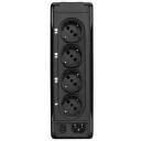 Eaton UPS 3P700D 0.7 кВА, 420 Вт, 4 C14 разъема, 7 Ач, 12 В, 25 дБ, LED дисплей, без комплекта для установки