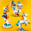Lego Konstruktors 3in1 Maģiskais vienradzis 31140, 145 gab., Dzīvnieki, Plastmasa, 7 g., 145