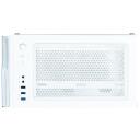 Zalman T4 Plus White Mini Tower Korpus ZM-T4 PLUS WHITE, 385x208x425mm, 3.9kg, mATX/Mini-ITX, 4xPCI, 1x120mm ARGB ventilaator