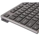 A4Tech Klaviatūra KV-300H A4TKLA39976, 43.6cm, 12.4cm, 2.2cm, USB, membrāna, 2 USB porti, ergonomisks dizains