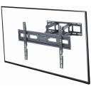 Gembird televizora stiprinājums WM-80ST-03, atbalsta 37-80 collu, VESA 600 x 400 mm, 120&deg; pagrieziens, 18&deg; slīpums