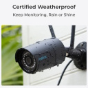 Outdoor smart 5 MP WiFi surveillance camera with motion detection and IP66 protection Black W320 WC510WAB2K02 Reolink